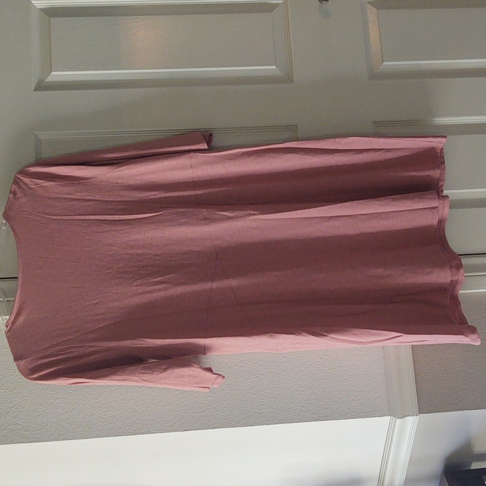 JJill lg salmon/rose color dress - Picture 4 of 7